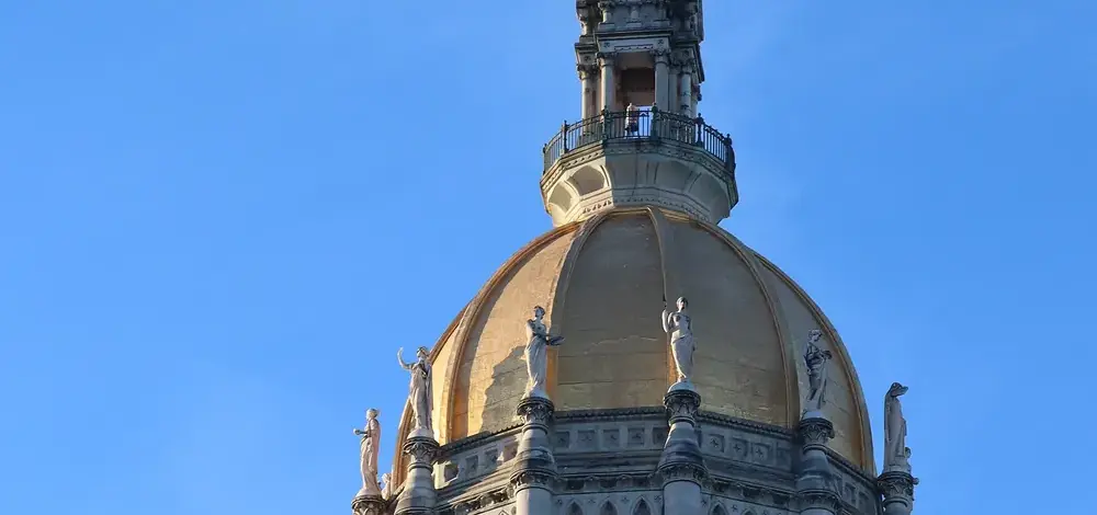 Bankruptcy Exemptions by State: How to Find Yours — Dome Spire of the Connecticut State Capitol, Hartford
