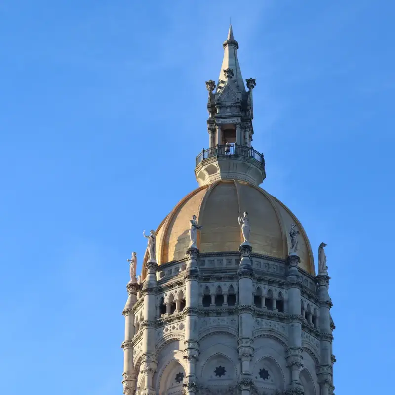 Bankruptcy Exemptions by State: How to Find Yours — Dome Spire of the Connecticut State Capitol, Hartford