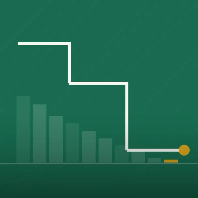 PayoffPath cover graphic: a bar series falling towards a baseline.